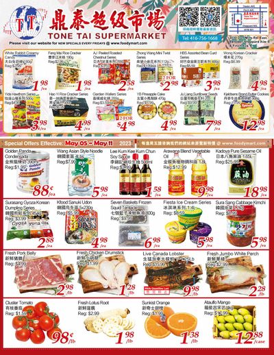 Tone Tai Supermarket Flyer May 5 to 11