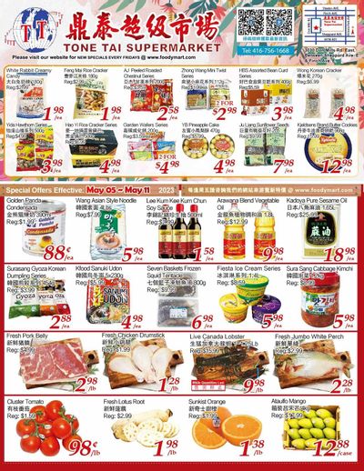 Tone Tai Supermarket Flyer May 5 to 11