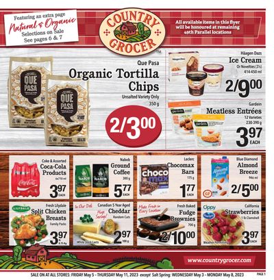 Country Grocer Flyer May 5 to 11