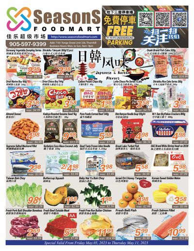 Seasons Food Mart (Thornhill) Flyer May 5 to 11
