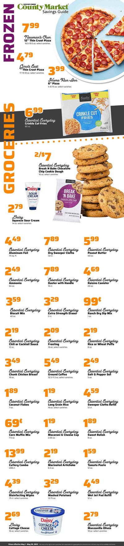 County Market (IL, IN, MO) Weekly Ad Flyer Specials May 1 to May 28, 2023