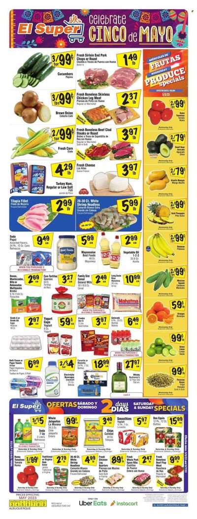 El Super (NM) Weekly Ad Flyer Specials May 3 to May 9, 2023