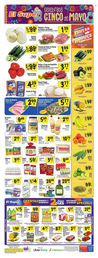 El Super (CA) Weekly Ad Flyer Specials May 3 to May 9, 2023