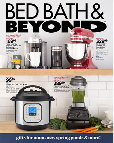 Bed Bath & Beyond May Catalogue April 27 to June 9