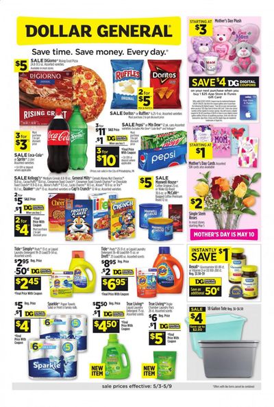 Dollar General Weekly Ad & Flyer May 3 to 9