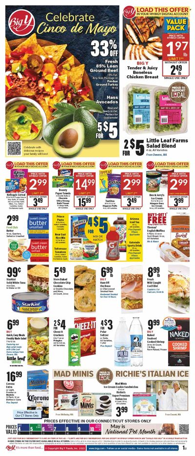 Big Y (CT) Weekly Ad Flyer Specials May 4 to May 10, 2023