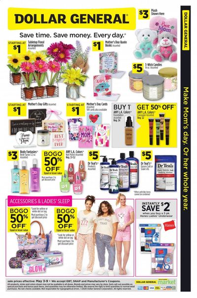 Dollar General Weekly Ad & Flyer May 3 to 9 Dollar General Weekly Ad & Flyer May 3 to 9