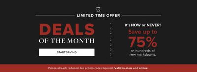 Linen Chest Canada Deals: Save Up to 75% OFF Deals of the Month + Up to 70% OFF Sale