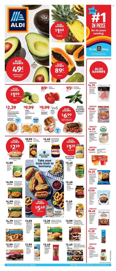 ALDI (AL, GA, KY, TN) Weekly Ad Flyer Specials May 3 to May 9, 2023