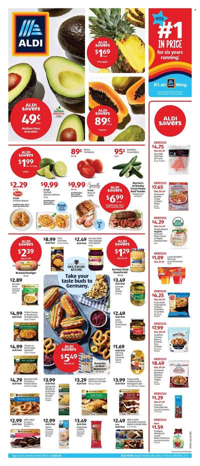 ALDI (GA, NC, SC) Weekly Ad Flyer Specials May 3 to May 9, 2023
