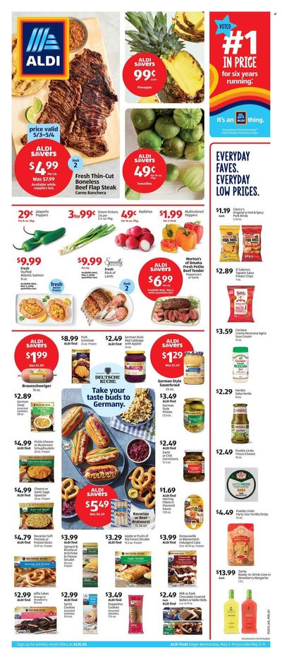 ALDI (CA) Weekly Ad Flyer Specials May 3 to May 9, 2023