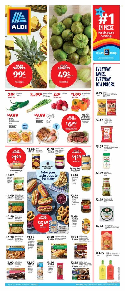 ALDI (CA) Weekly Ad Flyer Specials May 3 to May 9, 2023