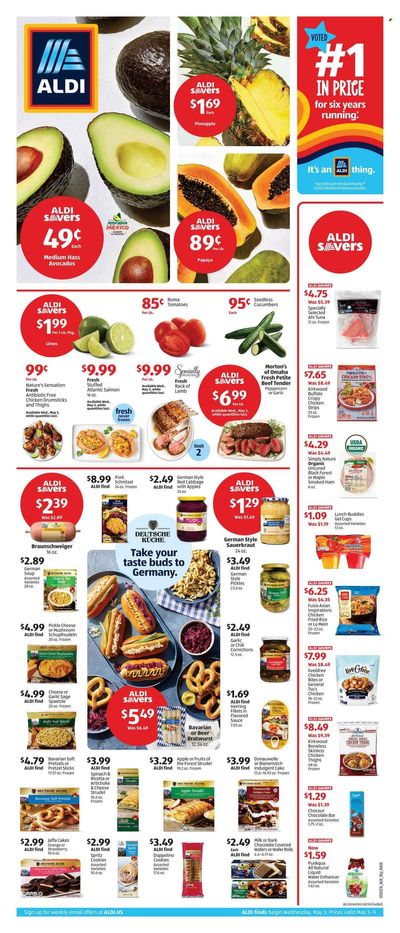 ALDI (NC, SC, TN, VA) Weekly Ad Flyer Specials May 3 to May 9, 2023