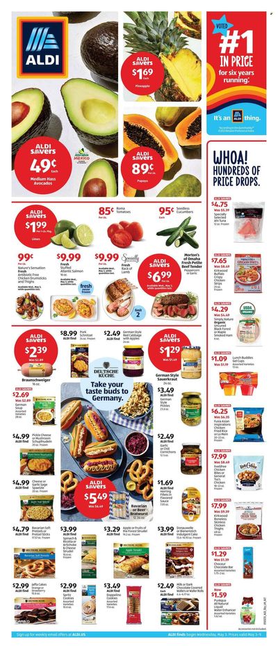ALDI (NC, SC) Weekly Ad Flyer Specials May 3 to May 9, 2023