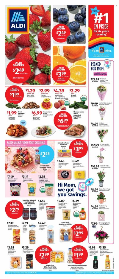 ALDI (CT, MA, NY, VT) Weekly Ad Flyer Specials May 7 to May 13, 2023