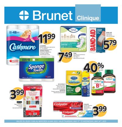 Brunet Clinique Flyer May 11 to 24