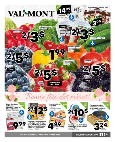 Val-Mont Flyer May 11 to 17
