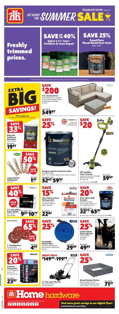 Home Hardware (ON) Flyer May 11 to 17