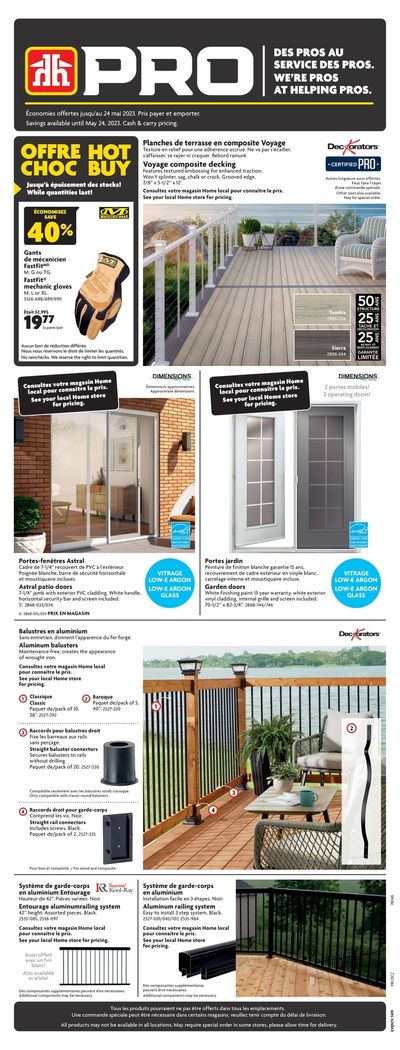 Home Hardware (QC) Flyer May 11 to 17