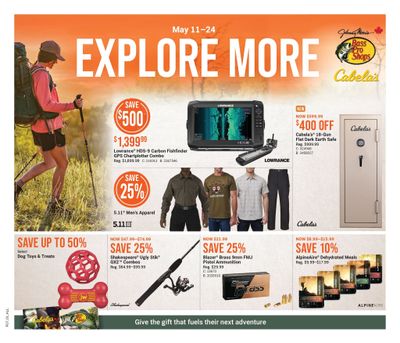 Bass Pro Shops Flyer May 11 to 24