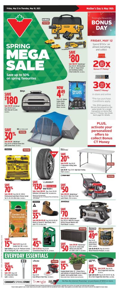 Canadian Tire (West) Flyer May 12 to 18