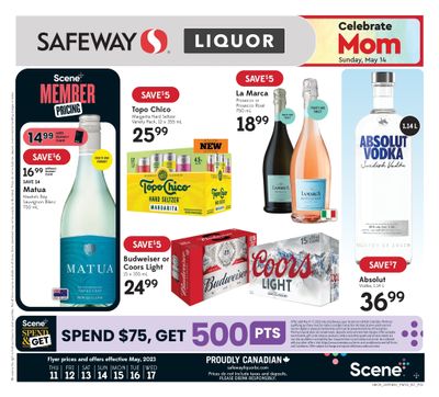 Safeway Liquor (BC) Flyer May 11 to 17