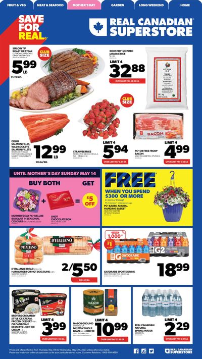 Real Canadian Superstore (West) Flyer May 11 to 17