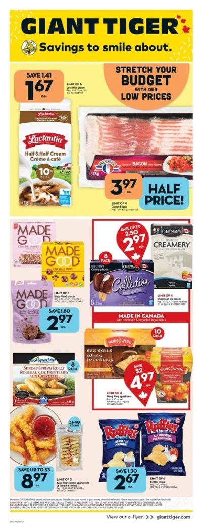 Giant Tiger Canada Flyer Deals May 10th – 16th