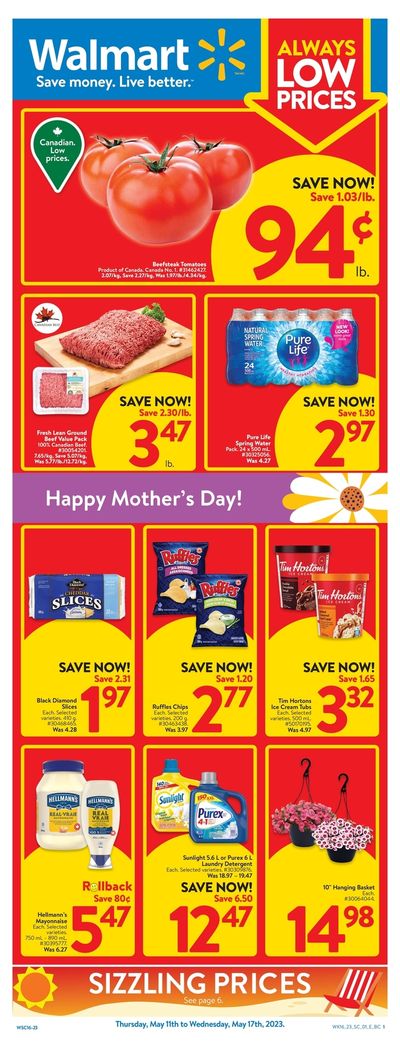 Walmart (West) Flyer May 11 to 17