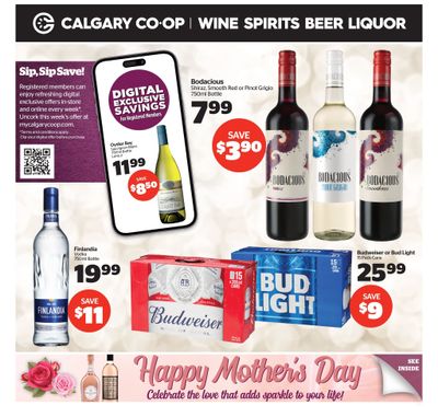 Calgary Co-op Liquor Flyer May 11 to 17