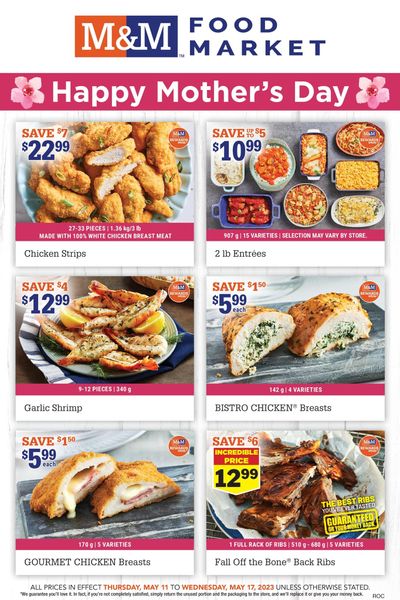 M&M Food Market (Atlantic & West) Flyer May 11 to 17