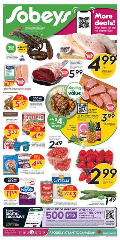 Sobeys (Atlantic) Flyer May 11 to 17