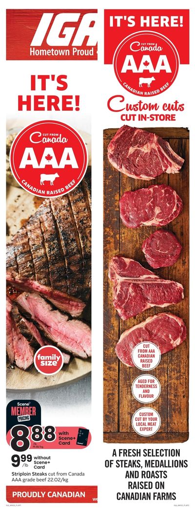 IGA (West) Flyer May 11 to 17