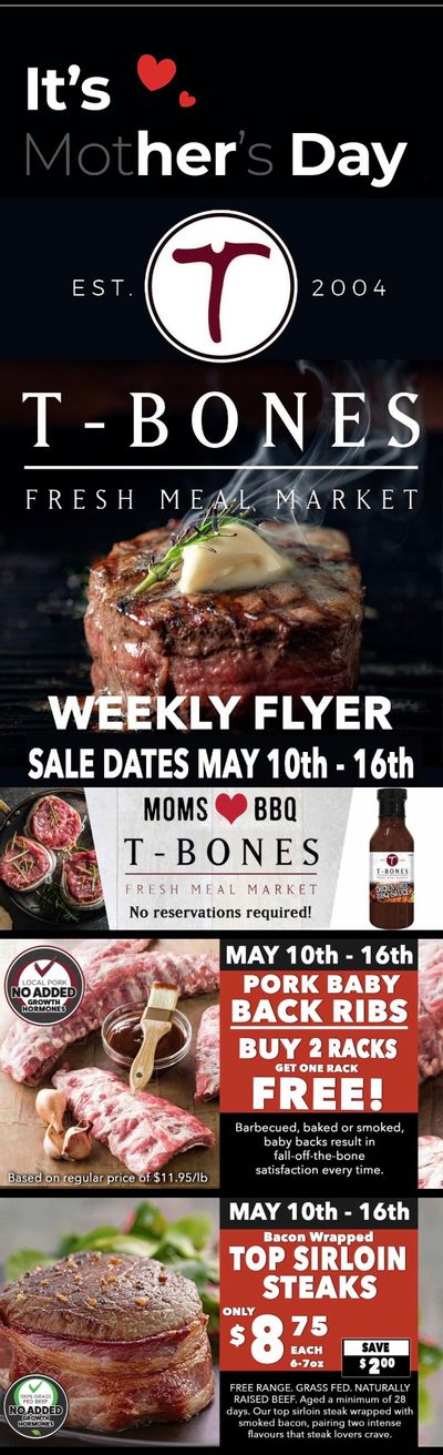 T-Bone's Flyer May 10 to 16