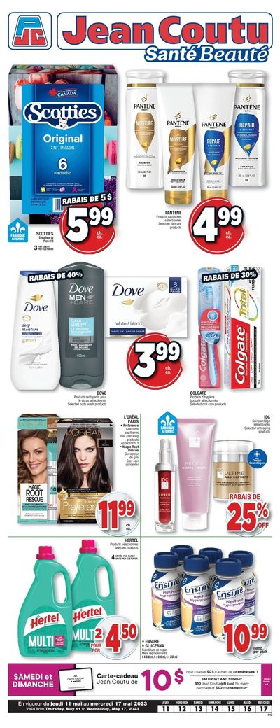 Jean Coutu (ON) Beauty Flyer May 11 to 17