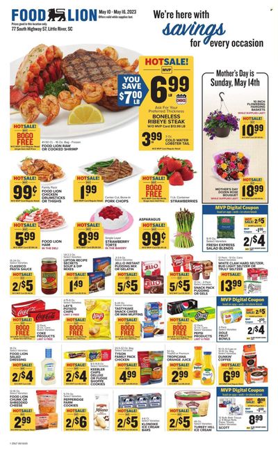Food Lion (SC) Weekly Ad Flyer Specials May 10 to May 16, 2023
