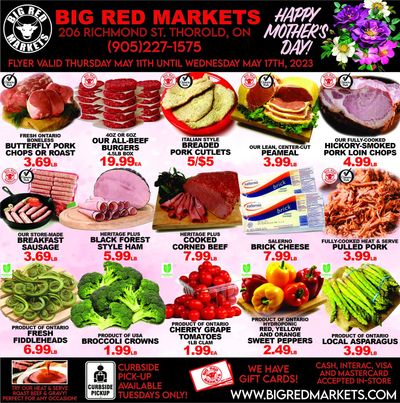 Big Red Markets Flyer May 11 to 17