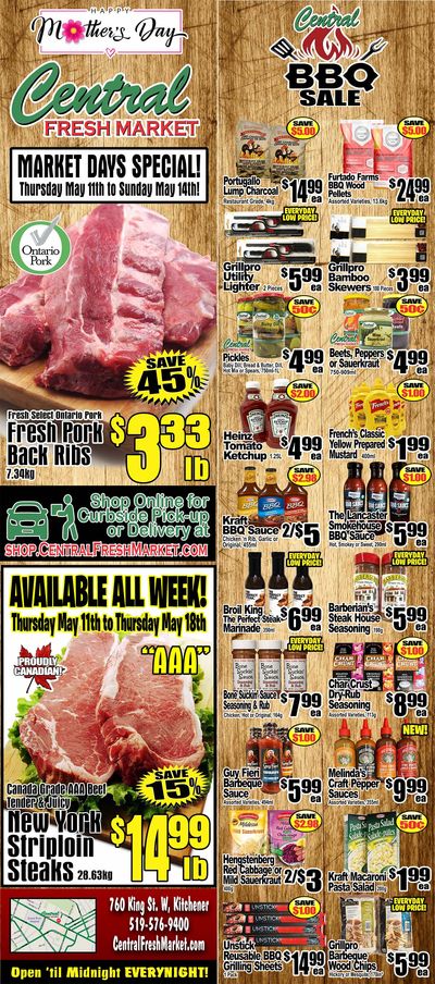 Central Fresh Market Flyer May 11 to 18