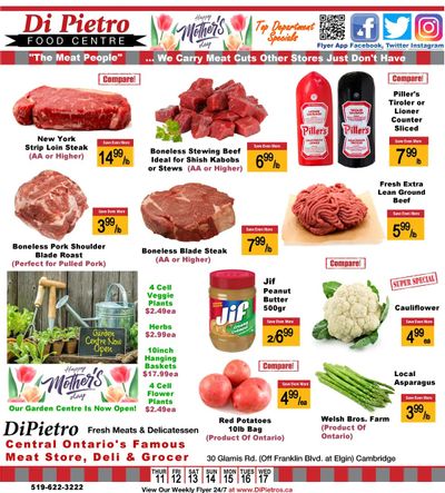 Di Pietro Food Centre Flyer May 11 to 17