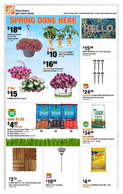 Home Depot (ON) Flyer May 11 to 17