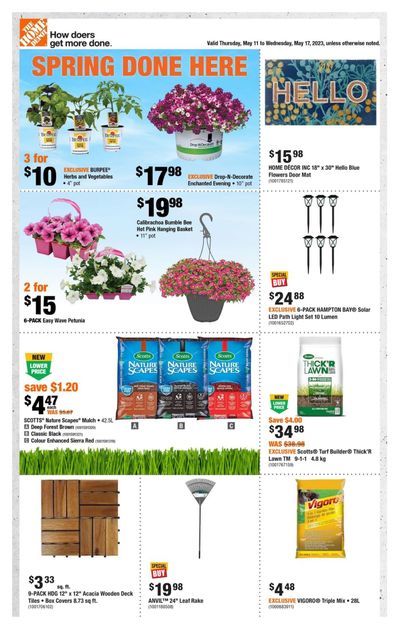 Home Depot (West) Flyer May 11 to 17
