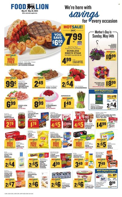 Food Lion (SC) Weekly Ad Flyer Specials May 10 to May 16, 2023
