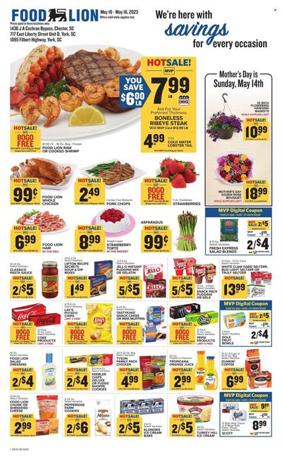 Food Lion (SC) Weekly Ad Flyer Specials May 10 to May 16, 2023