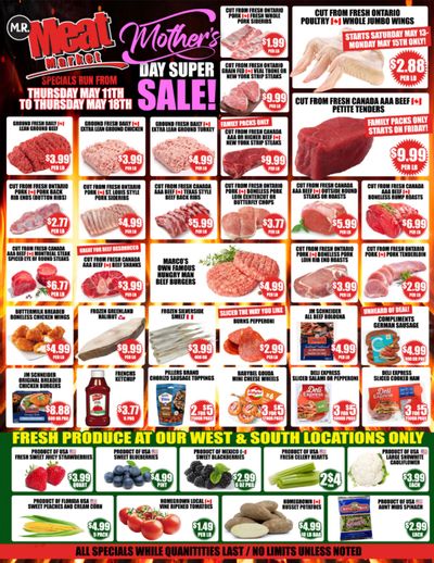 M.R. Meat Market Flyer May 11 to 18