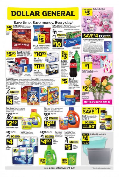 Dollar General Weekly Ad & Flyer May 3 to 9