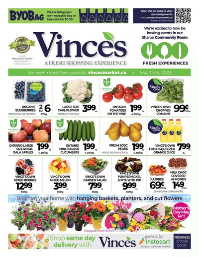 Vince's Market Flyer May 11 to 24