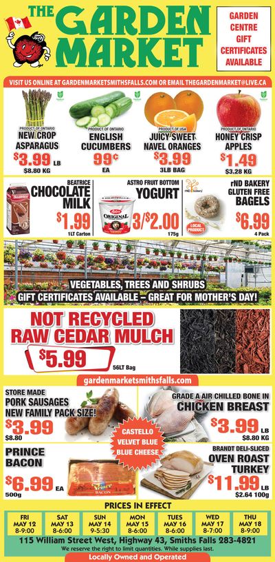 The Garden Market Flyer May 12 to 18