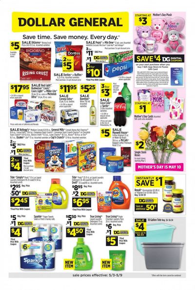 Dollar General Weekly Ad & Flyer May 3 to 9