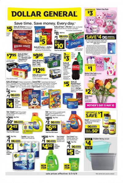 Dollar General Weekly Ad & Flyer May 3 to 9 Dollar General Weekly Ad & Flyer May 3 to 9