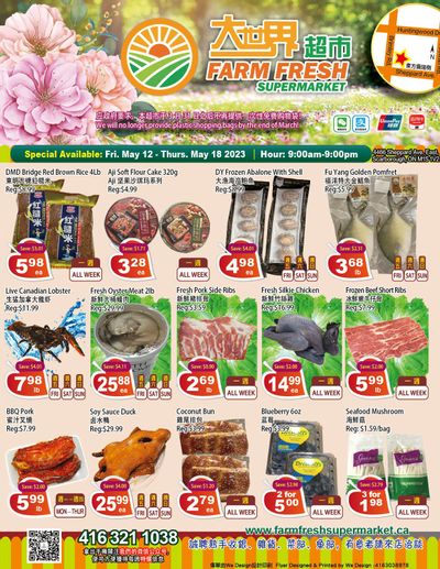 Farm Fresh Supermarket Flyer May 12 to 18